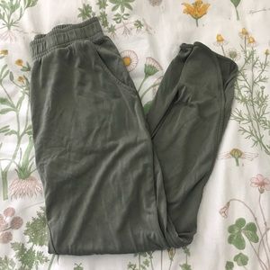 American Eagle Olive Joggers